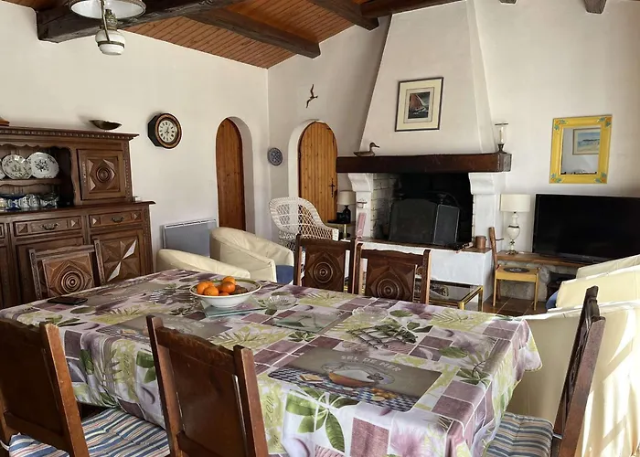 Maison Spacieuse 6 Couchages, Proche à La Guérinière, Jardin Clos, Terrasse, Calme - Fr-1-224b-132 * La Guérinière